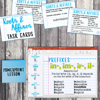 5th Grade Grammar Unit: Prefixes, Roots, and Suffixes — Image 3