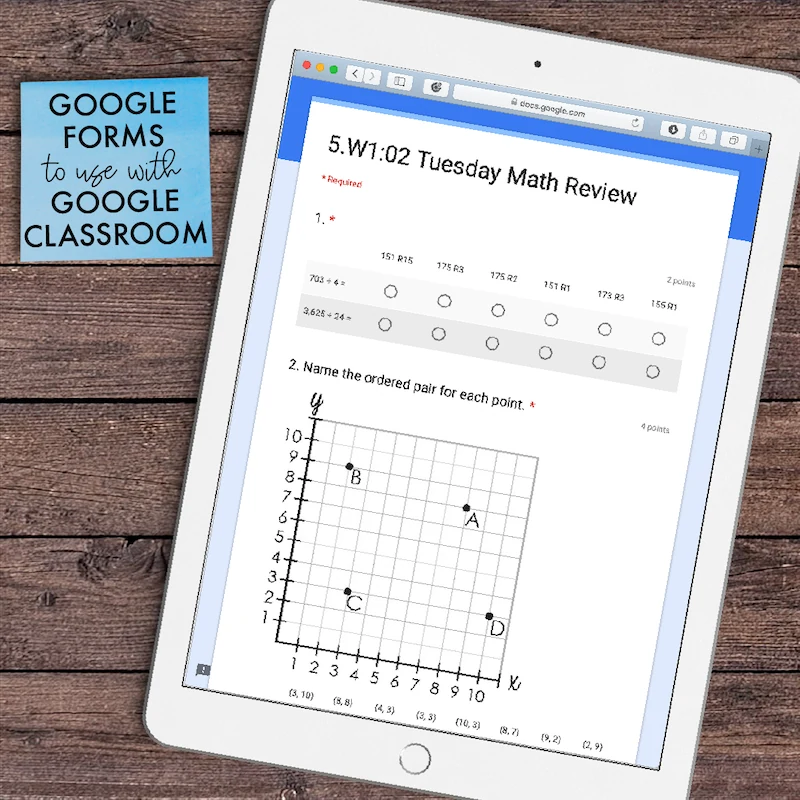 5th Grade Daily Math Spiral Review [DIGITAL] — Image 3