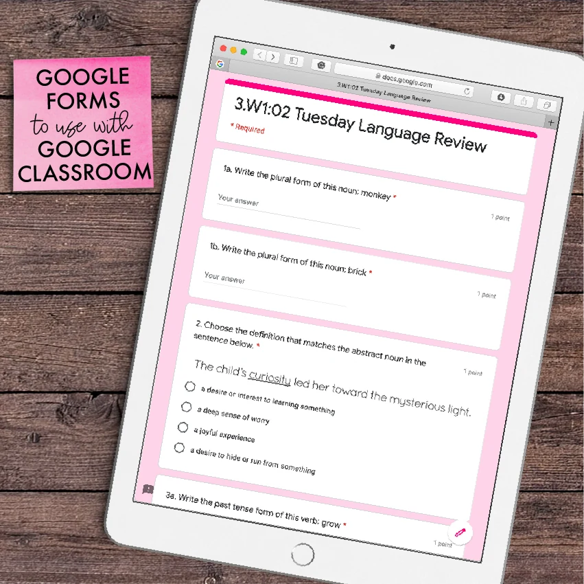 3rd Grade Language Spiral Review [DIGITAL] — Image 3