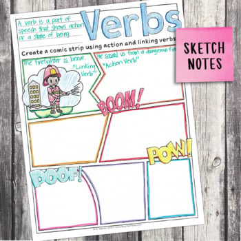 3rd Grade Grammar Unit: Verbs — Image 4
