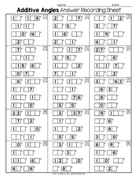 Additive Angles Math Centers Math Tiles — Image 4