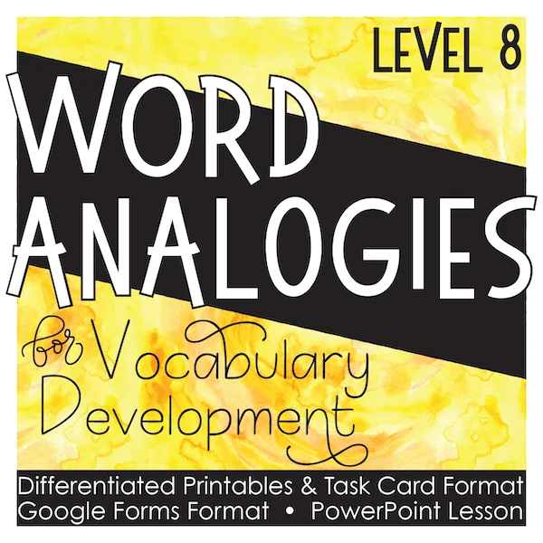 Analogies Grade 8