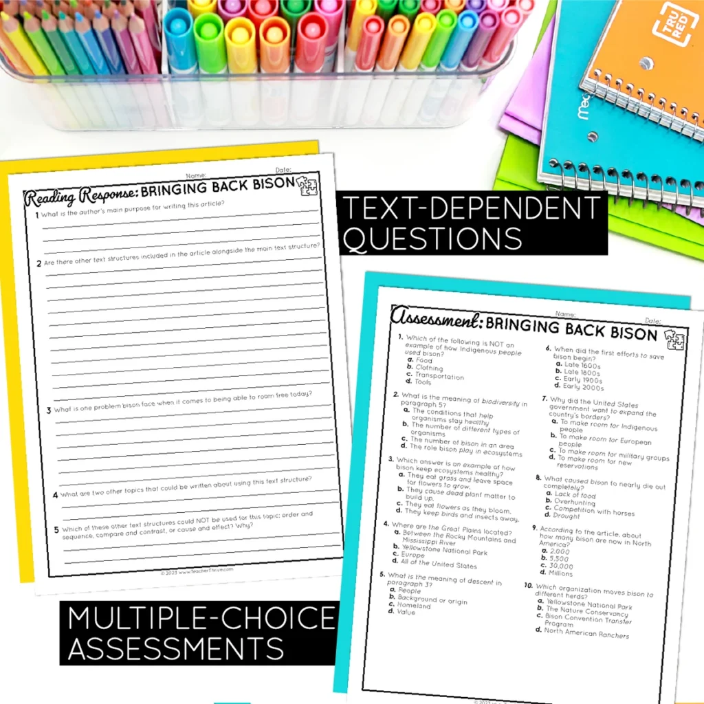 5th Grade Problem and Solution Nonfiction Text Reading Comprehension Passages — Image 4